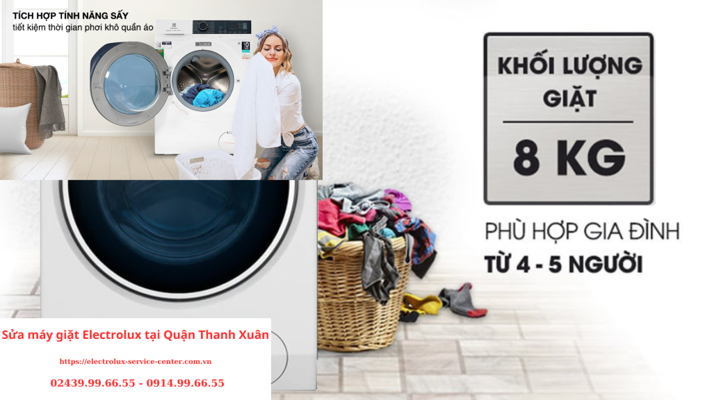 Sửa máy giặt Electrolux tại Quận Thanh Xuân Chuyên Nghiệp