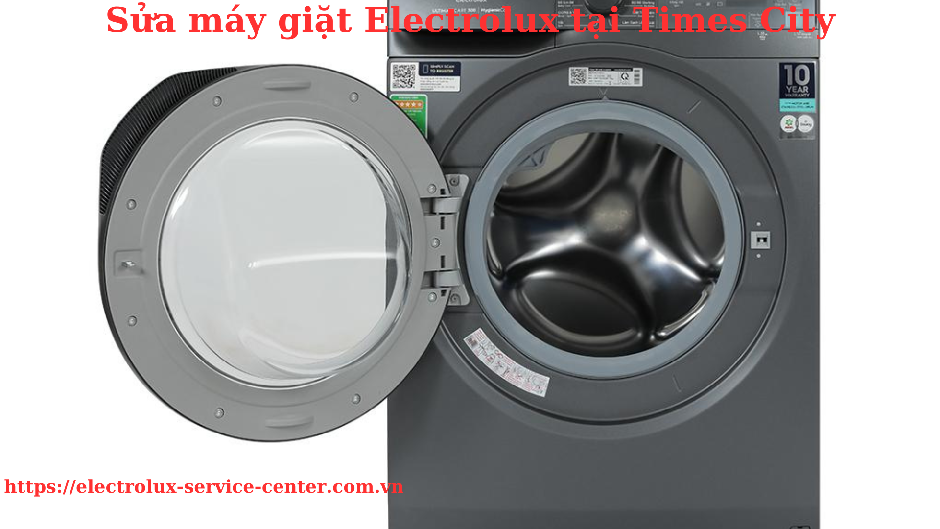 Sửa máy giặt Electrolux tại Times City