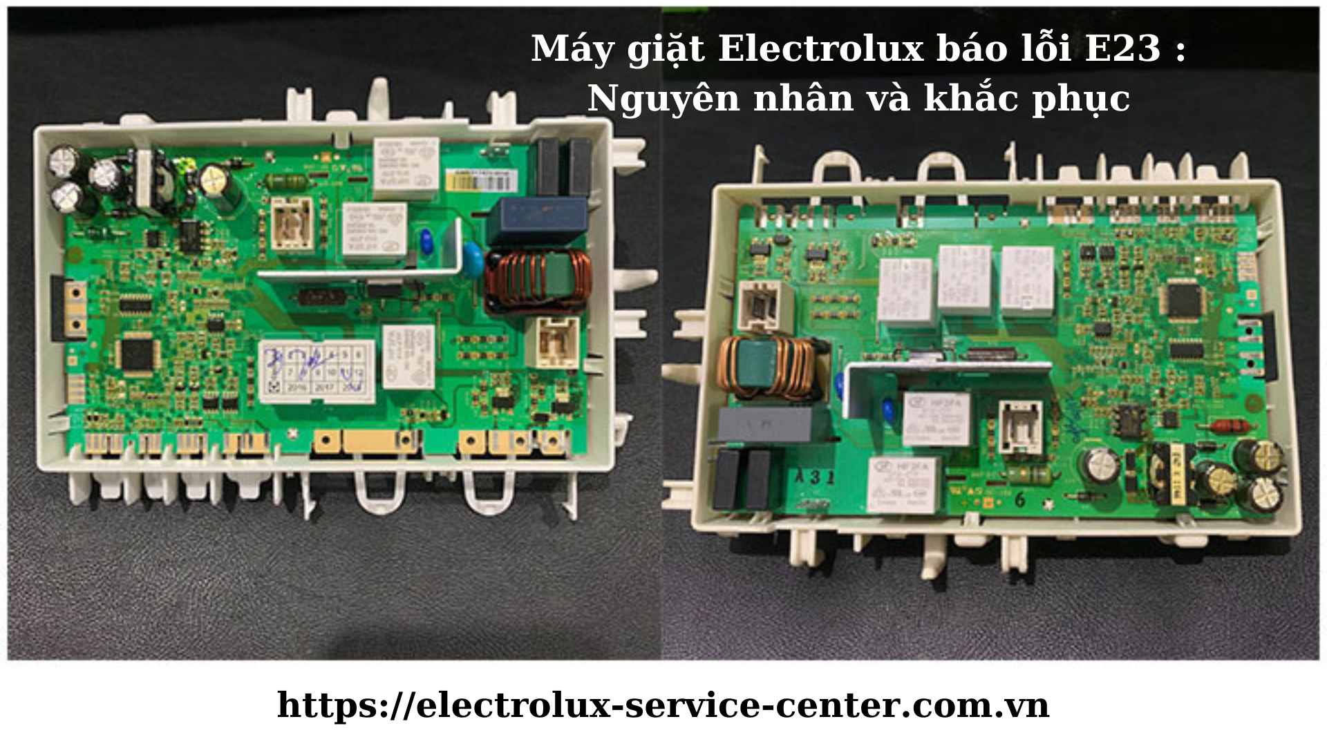 Máy giặt Electrolux báo lỗi E23 : Nguyên nhân và khắc phục