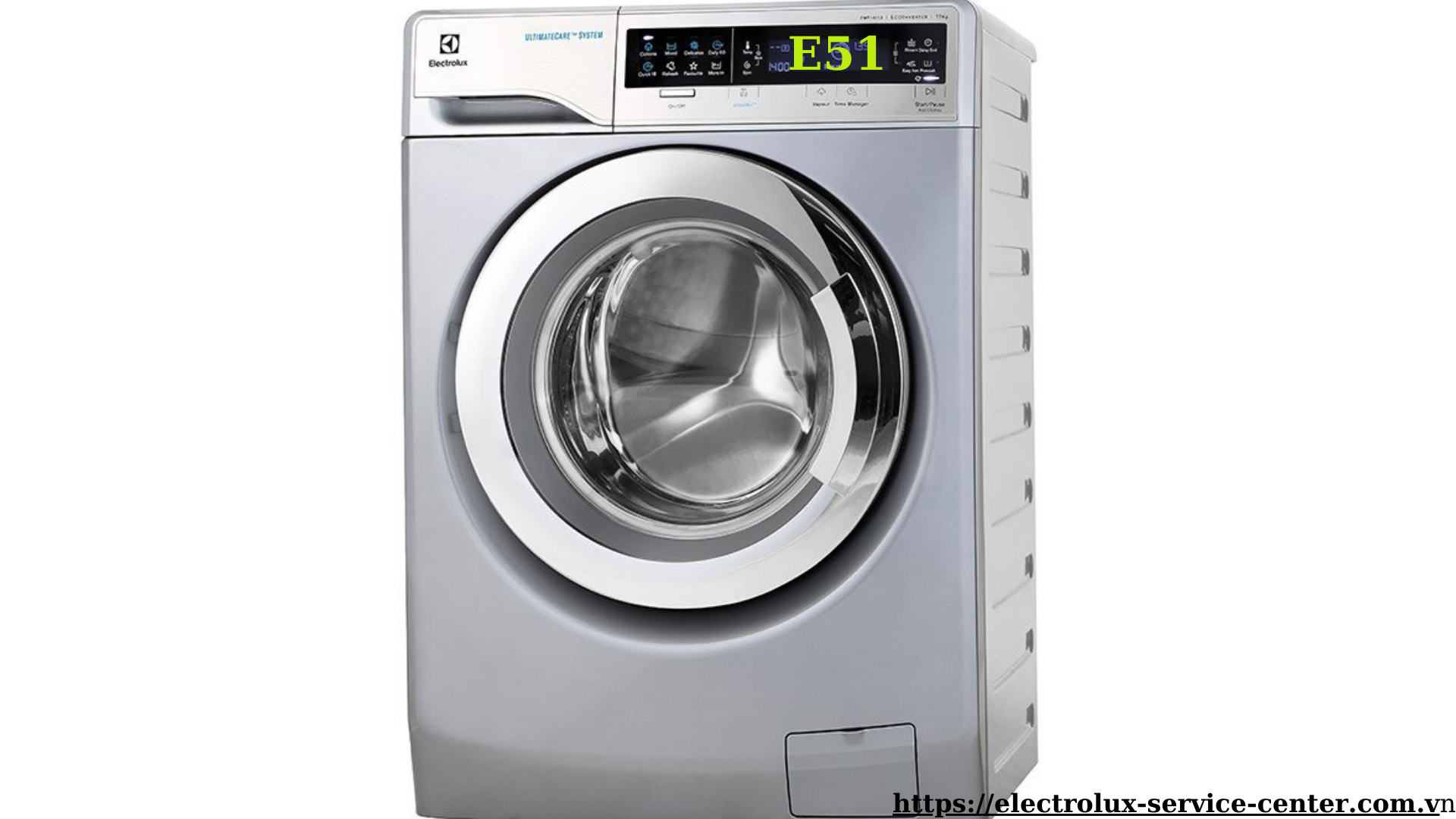 Máy giặt Electrolux báo lỗi E51 : Nguyên nhân và khắc phục