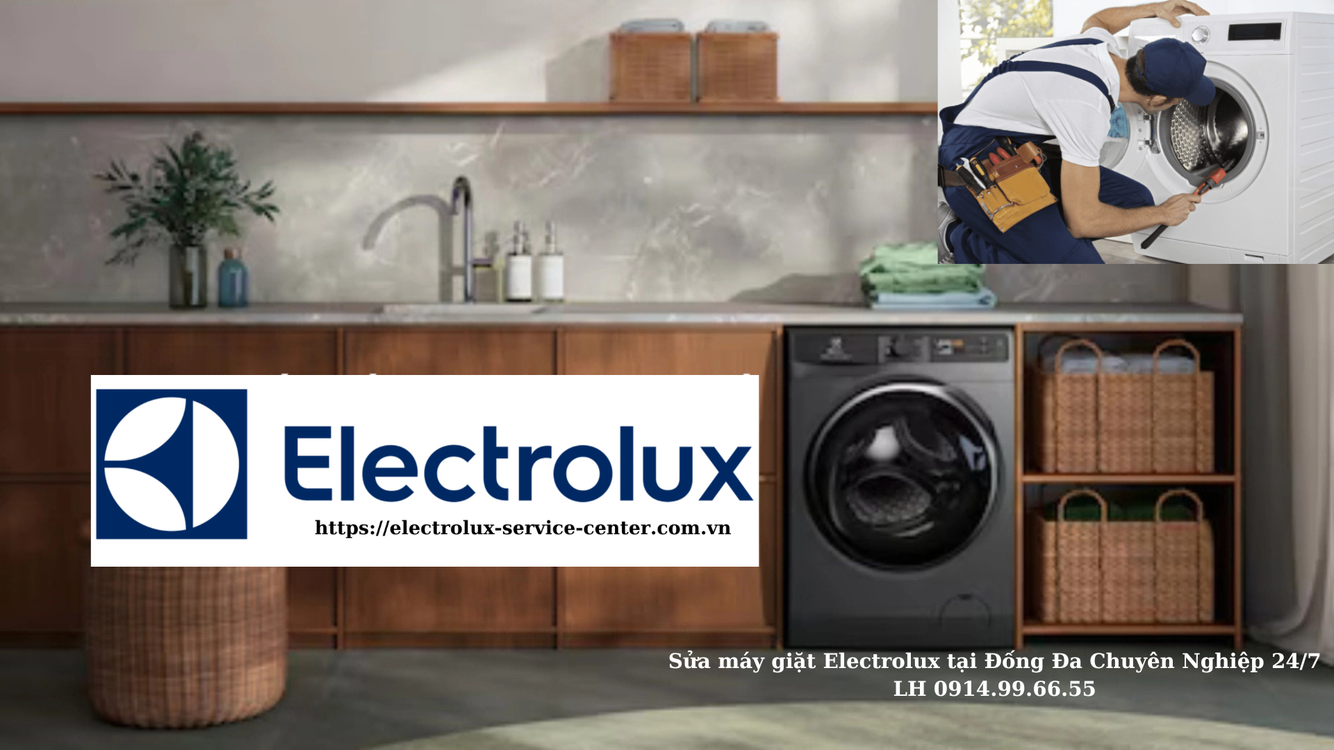 Sửa máy giặt Electrolux tại quận Đống Đa triệt để tất cả các lỗi