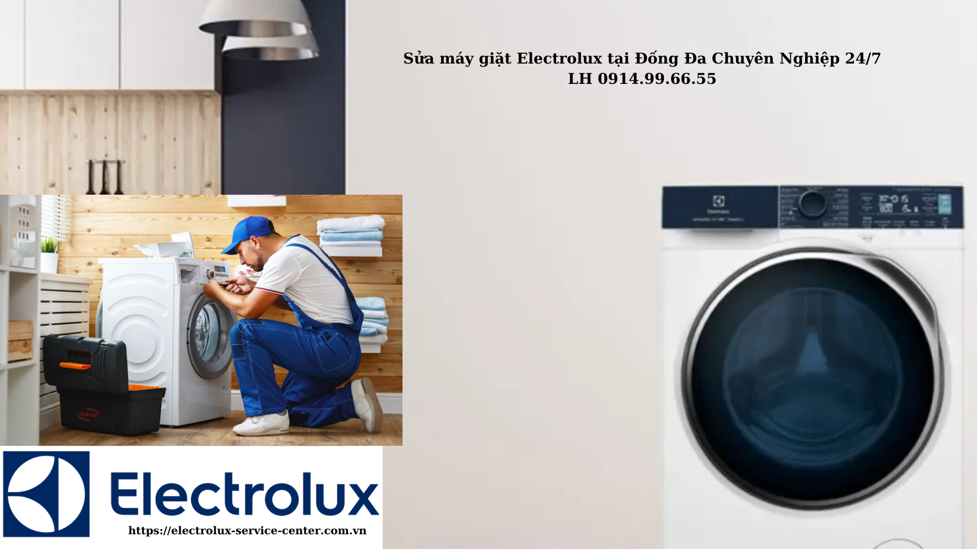 Bảo hành Electrolux nhận sửa máy giặt Electrolux tại quận Đống Đa ở mọi phố phường