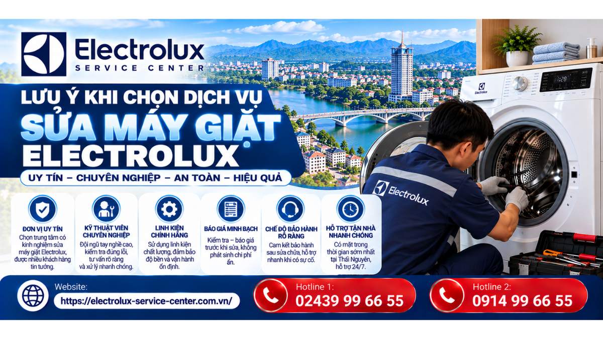 Lưu Ý Khi Chọn Dịch Vụ Sửa Máy Giặt Electrolux Website: https://electrolux-service-center.com.vn/