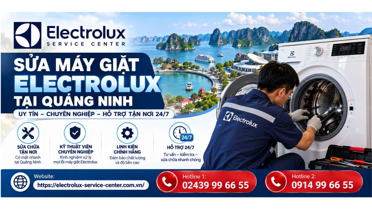 Sửa Máy Giặt Electrolux Tại Quảng Ninh Website: https://electrolux-service-center.com.vn/